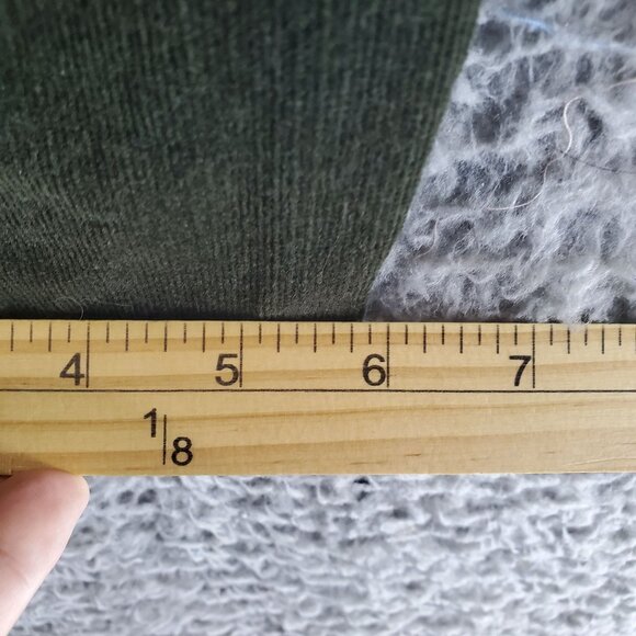 Loft Pants Womens 31 Green Corduroy Skinny Stretch - Picture 8 of 12